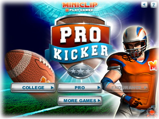 Pro Kicker - Американський футбол. Грати онлайн безкоштовно.
